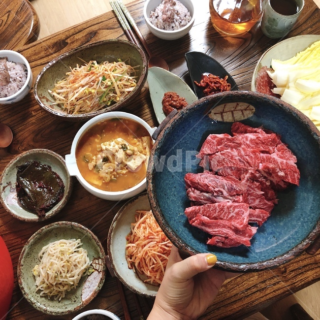 집밥,소고기,고기구이,된장찌개,무생채,음식,식재료,요리,food,cook,meal,dishes,food reserves,육류,고기,meat,한식,한국음식,한국요리,korean food,korean dishes,korean meal,korean cook