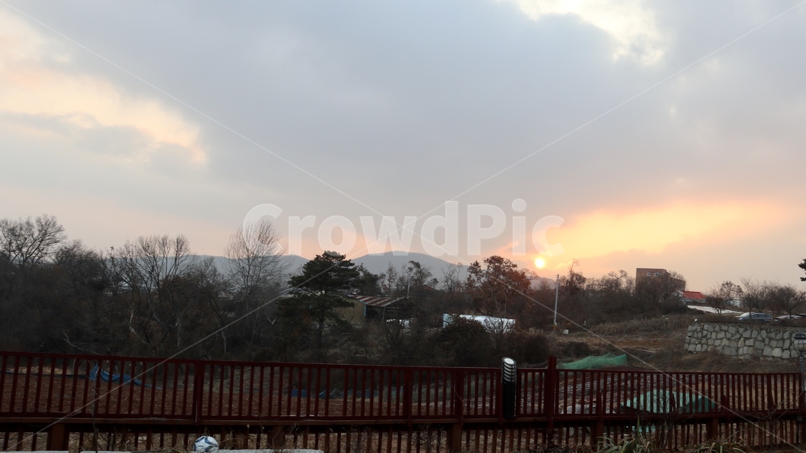 자연,하늘,시골,인천,outdoors,옥외,풍경,노을