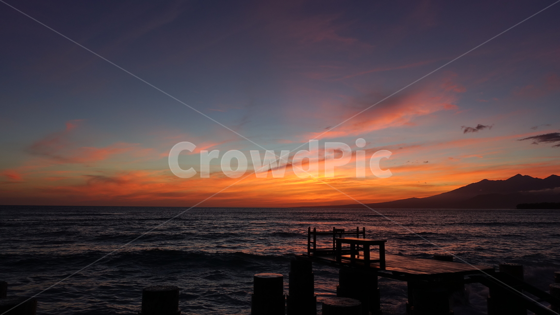 자연,바다,하늘,sea,nature,sky,ocean,sunset,일출,dan,선셋,light,orange,red,오렌지,빨강,태평양