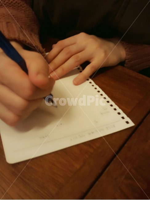 필기,작성,쓰기,writing,hands