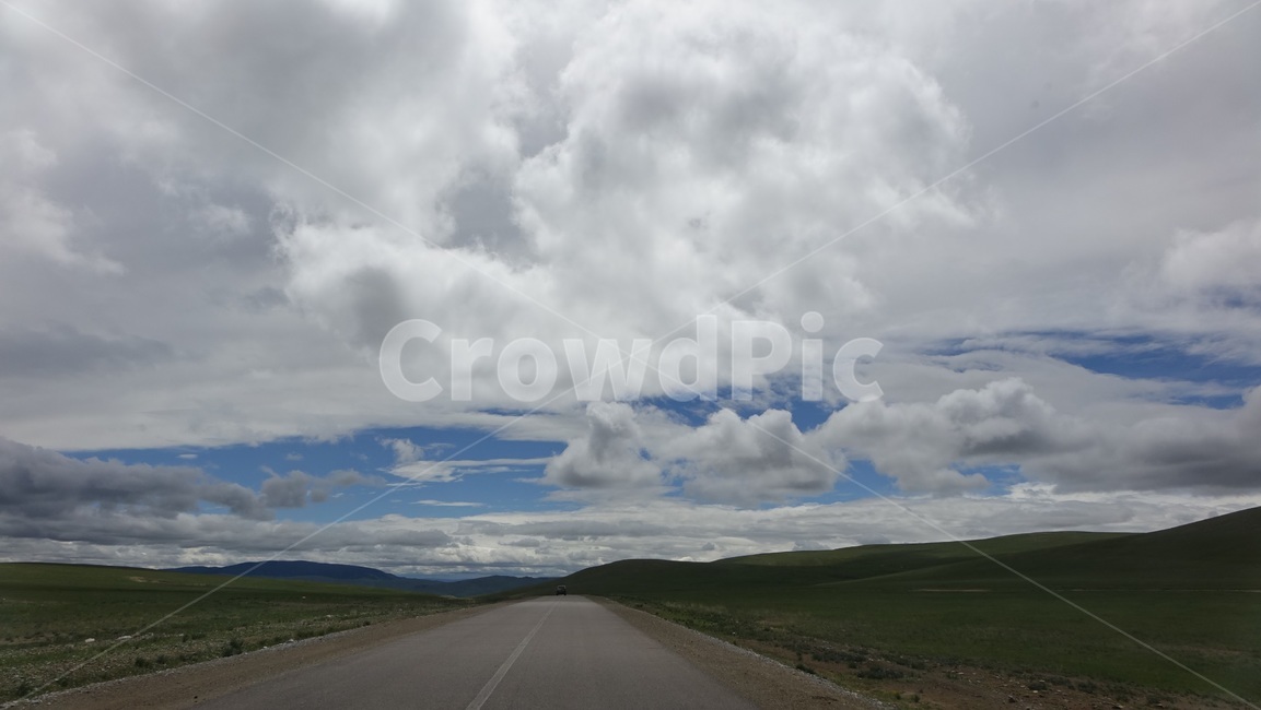 길,도로,자연,nature,road,highway,horizon,지평선,sky,하늘,cloud,구름,몽골,초원,모험,하이웨이,아웃도어