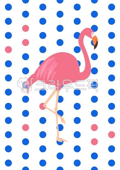 dot,pattern,summer,bird,drawing,season,vector,flamingo,flamingos,tropical,painting,background,tropics,animal,illustration,polka dot
