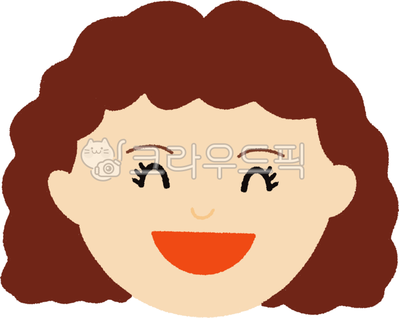엄마,엄마얼굴,엄마얼굴그림,엄마얼굴캐릭터,웃는엄마,웃는엄마얼굴