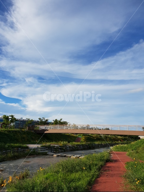 풍경,하늘,구름,산책로,개울,자연,풍경,nature,landscape,outdoors,옥외,road,도로