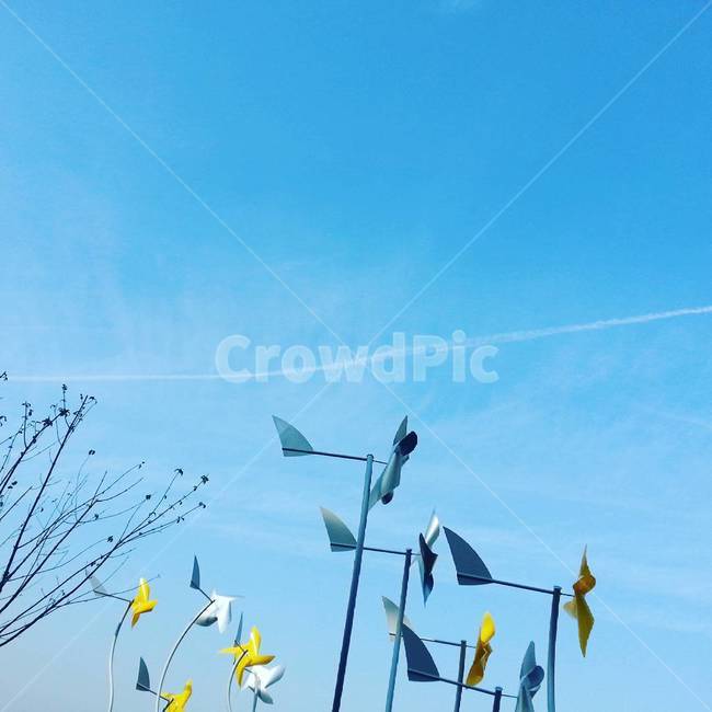 하늘,풍경,바람개비,바람,landscape,파란하늘,사물,물건,오브젝트,thing,object,matter