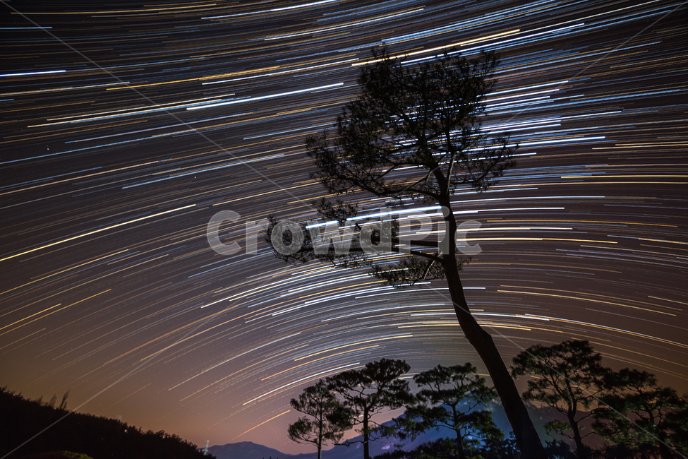 별,일주운동,별궤적,star,밤하늘,야경,밤,풍경,nightscape,night,landscape,outdoors,옥외,nature,자연