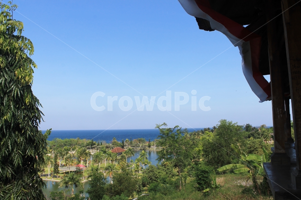 palace,ancientarchitecture,redhouse,ancient architecture,red tile,water palace,karangasem,indonesia,bali,waterpalace,red house,bridge