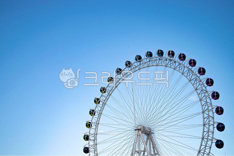 sky,Amusement park,Amusement Park,ferris wheel,Ferris wheel,Sokcho I,amusementpark,Rides