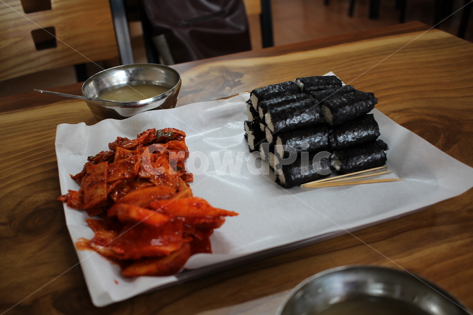 kimbap,Tongyeong Gimbap,Fish cake,Stone foil,Chungmu Gimbap