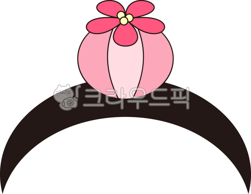 한복머리띠,머리띠,한복장식,배씨,머리장식,헤어악세사리,한복소품,헤어장식,꽃머리띠,꽃장식,족두리