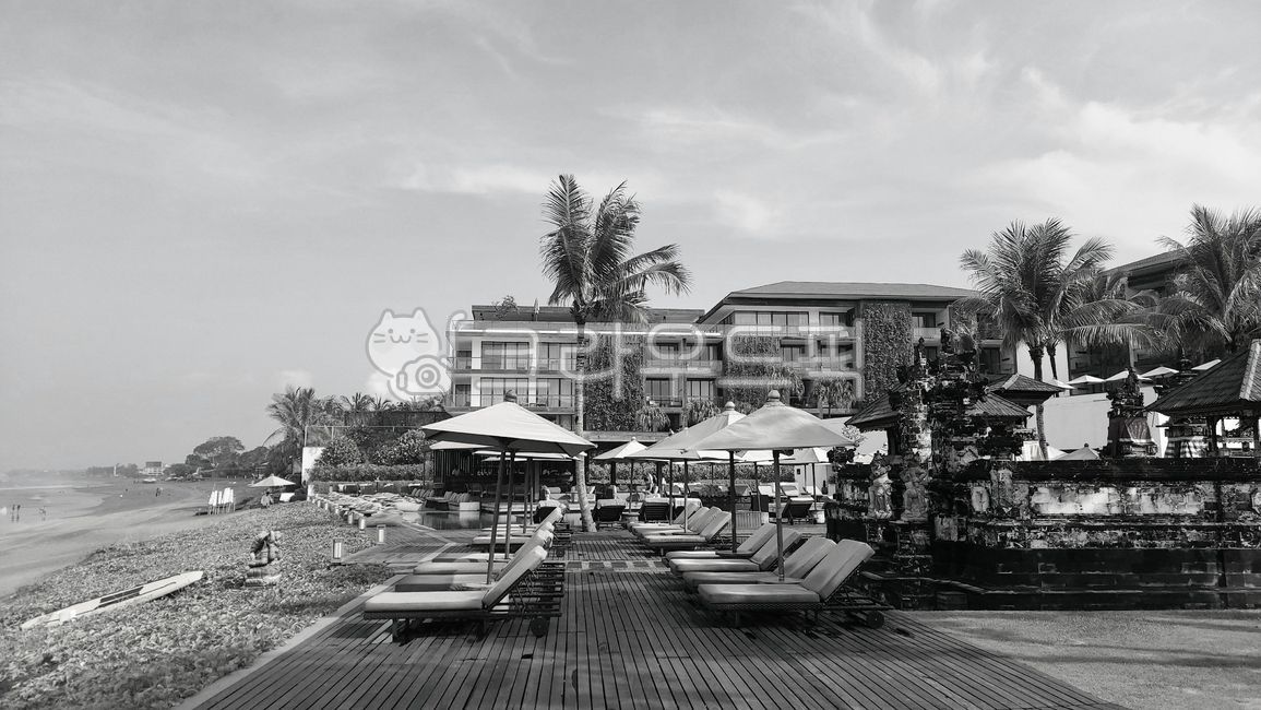발리,풍격,호텔,여름,휴가,해변,호캉스,resort,흑백사진