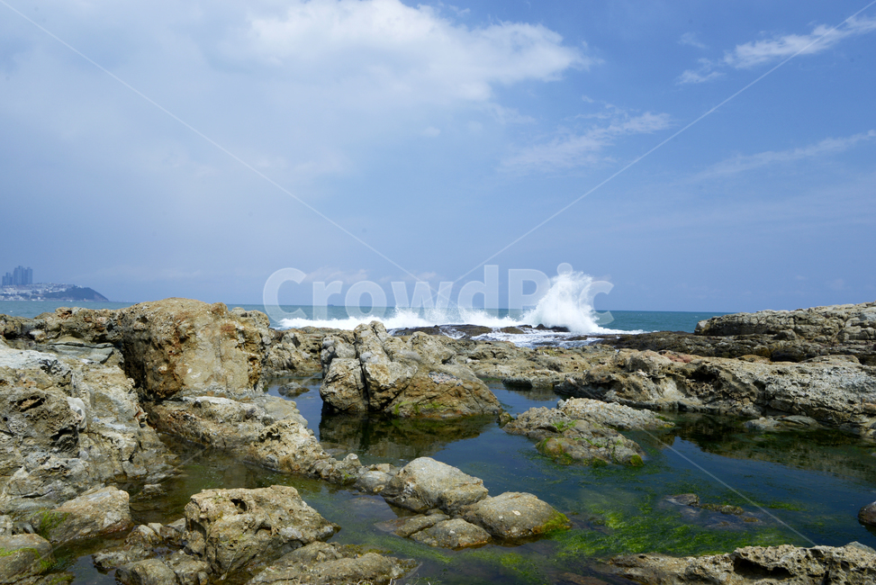 바다,파도,바위,하늘,자연,자연,풍경,nature,landscape,outdoors,옥외