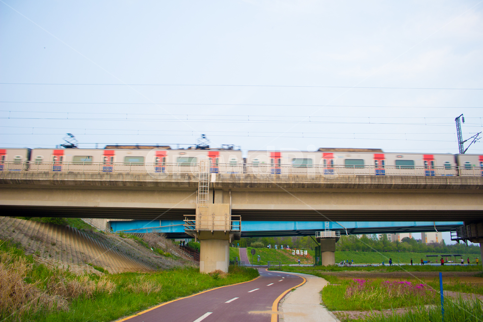 교통,철도,기차,풍경,하천,길,교통,교통수단,traffic,transportation,road,도로,freeway,고속 도로