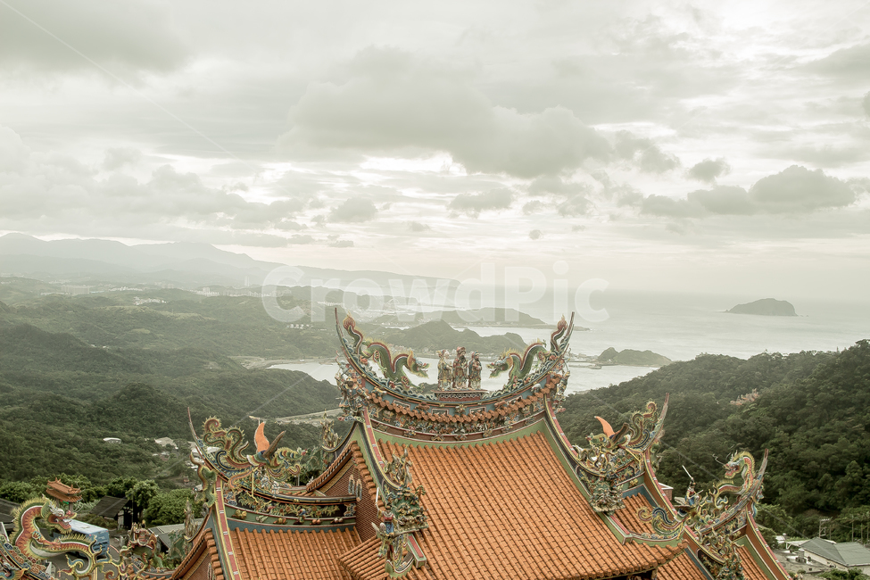 roof,지붕,대만건물,대만,동양식건물,신비로운