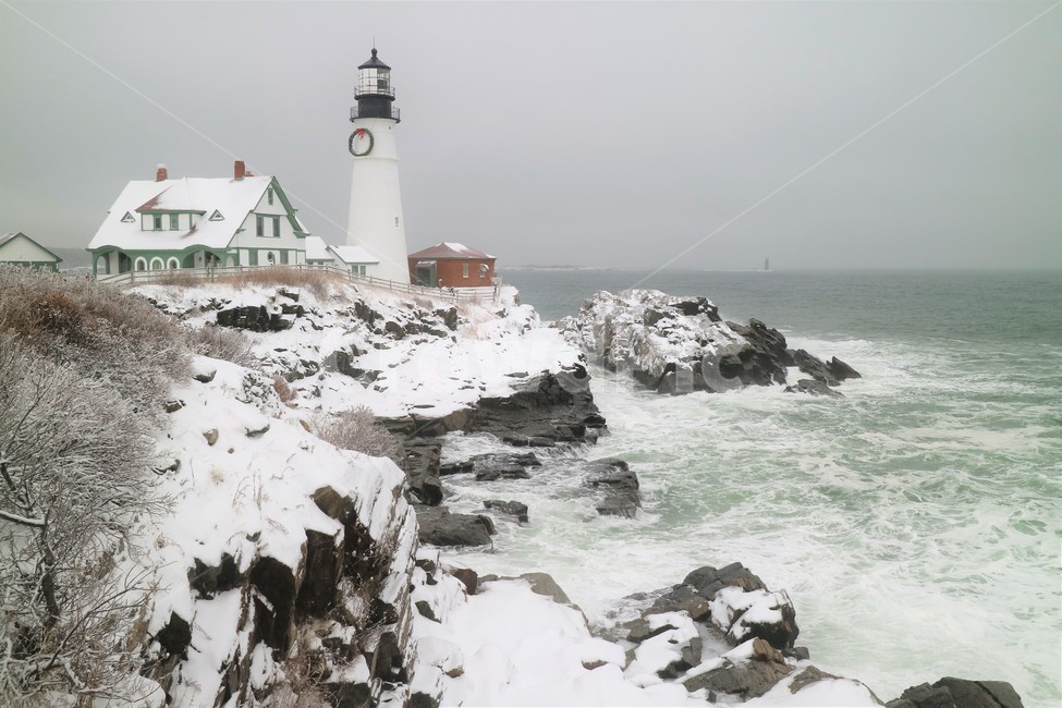 등대,겨울바다,미국동부,바다,파도,겨울,계절,winter,season,등대,lighthouse