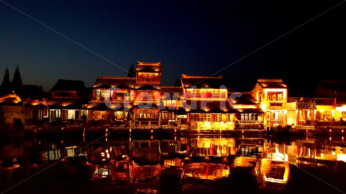 상해,상하이,shanghai,주가각,zhujiajiao,water,물,야경