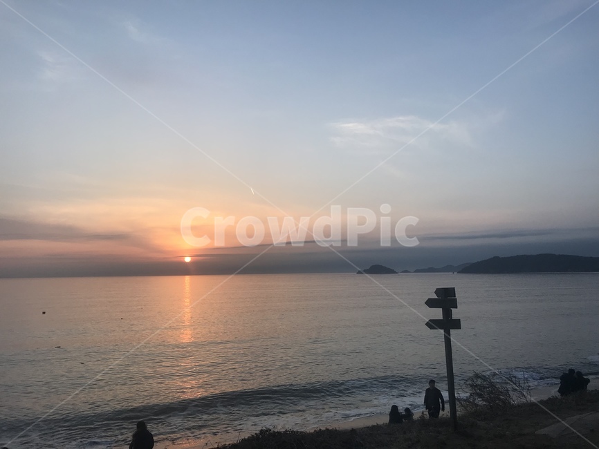 바다,하늘,오션뷰,제주도,해돋이,일몰,해