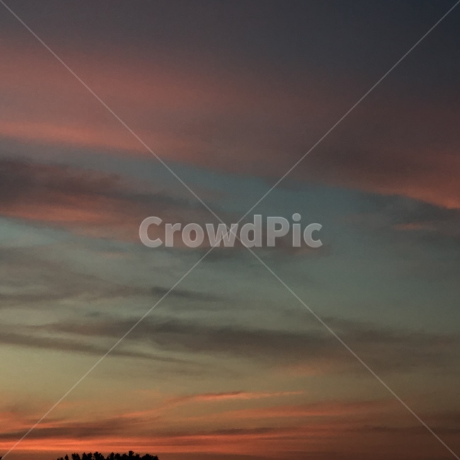 강원도,노을,무지개,자연,nature,황혼,dawn,sky,sunset,일몰,redsky,붉은하늘,하늘