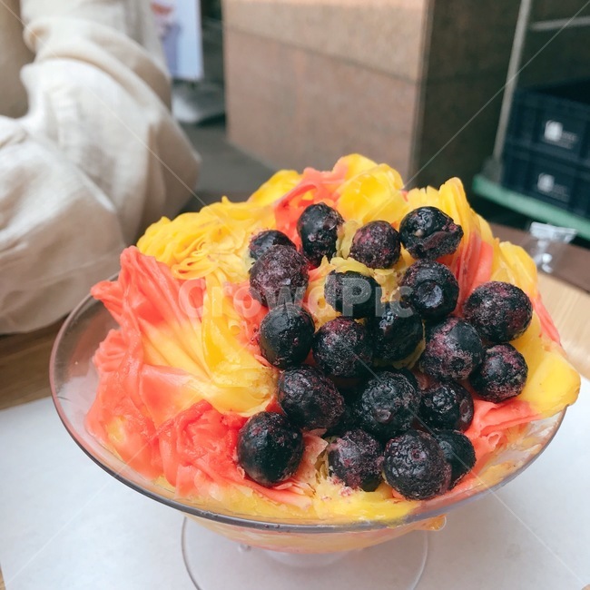 food,음식,blueberry,블루베리,fruit,과일,빙수,디저트,여름