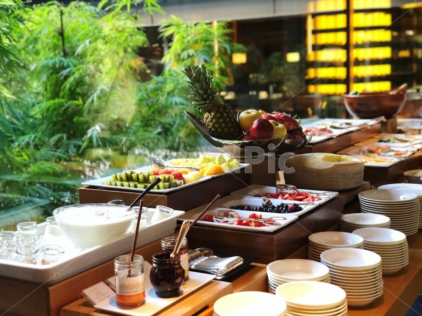 조식,호텔,아침,식당,뷔페,음식,식사,meal,food,restaurant,cafeteria,레스토랑