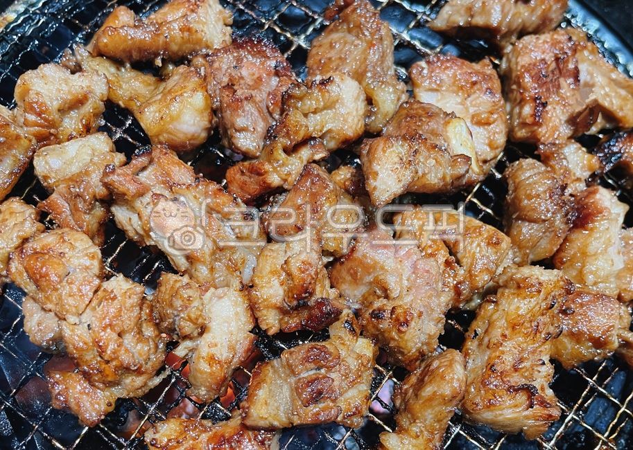 숯불돼지갈비,양념갈비,숯불양념돼지갈비,숯불갈비,숯불구이,숯불고기,양념돼지갈비,돼지갈비,돼지,고기,육류,음식,식사,석쇠,불판,구이,돼지고기,바베큐,갈비,food,meat,pork,meal,bbq
