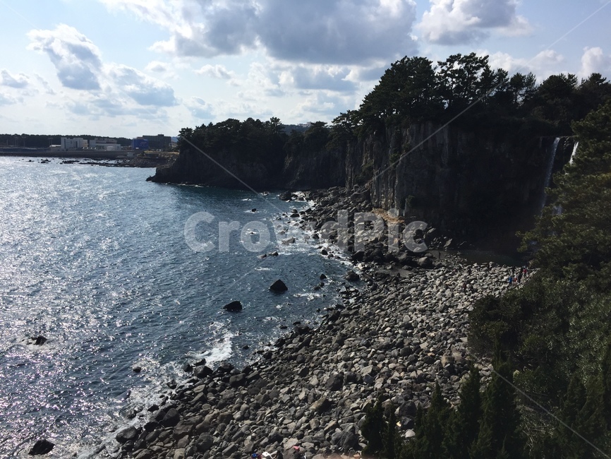 봄,제주도,바다,햇빛,자연,제주도,jeju,jeju island,promontory,곶,nature