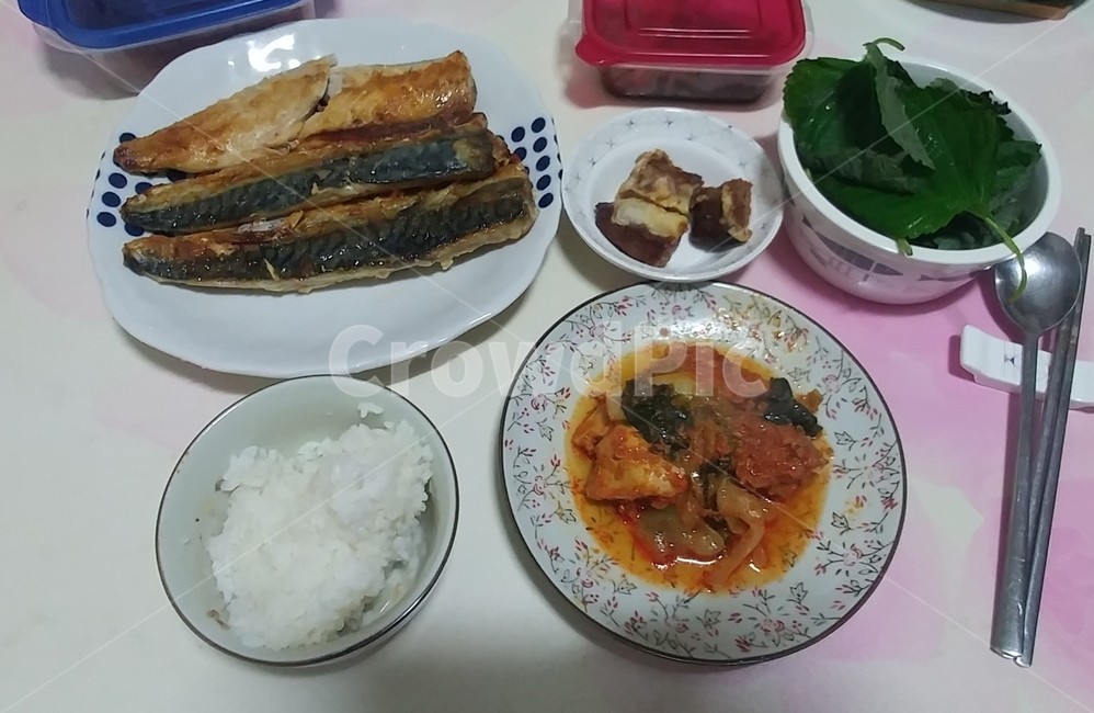 혼밥,한식,요리,고등어,밥,쌀밥,건강식