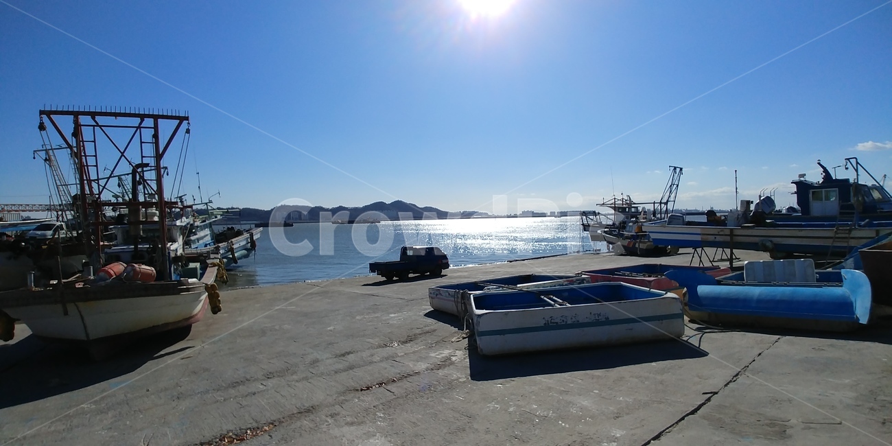 배,항구,휴식,화창,정박