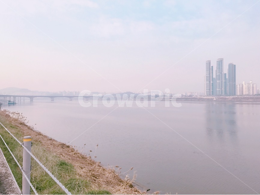 한강,강,하늘,하늘색,핑크색,도시,풍경,city,landscape,한국도시풍경,한국도시경관,korea cityscape,nature,자연