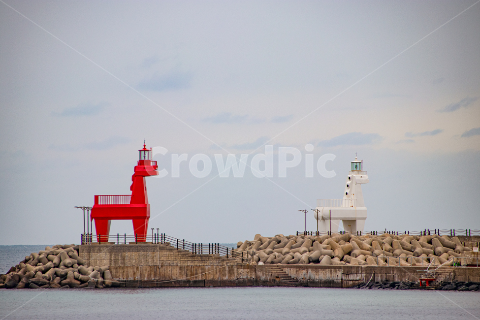 제주도,이호테우,목마등대,빨강,흰,tower,탑,등대,lighthouse,architecture,건축물,해변,바다