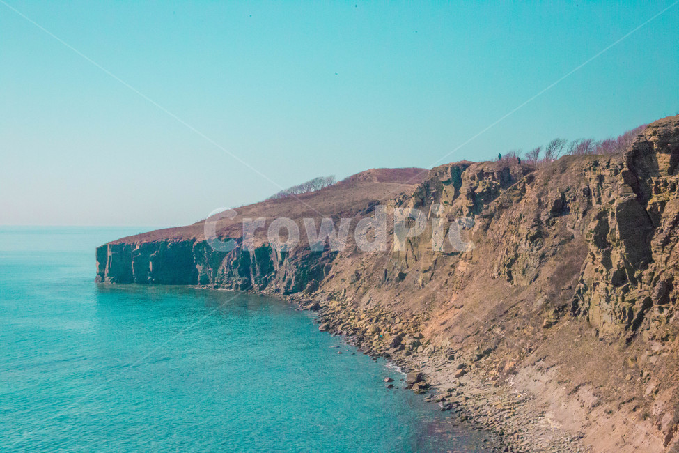 루스키섬,해변,절벽,푸른바다,바다,자연,풍경,nature,landscape,promontory,곶,outdoors,옥외,cliff,낭떠러지
