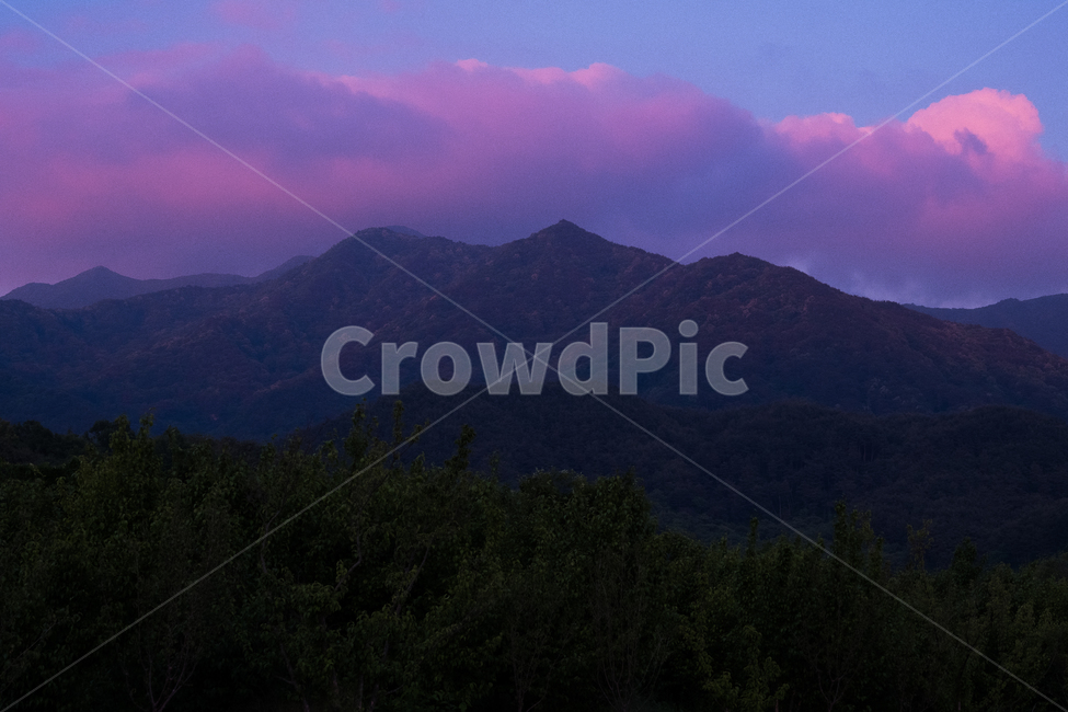 지리산,산,석양,산맥,구름,자연,풍경,nature,landscape