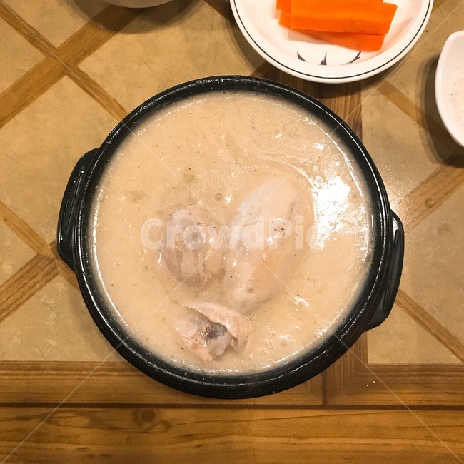 삼계탕,한국음식,음식,뚝배기,koreanfood,닭요리,한식