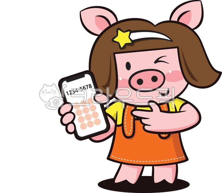 Certification Number,pig character,cell phone,Delivery app,pig,banking,Notice,order by phone,Pig illustration,phone call,cellphone,Pig image,introduction,guide,order,Simple authentication,App order,Pig drawing,Instructions for use,Order app,phone banking,