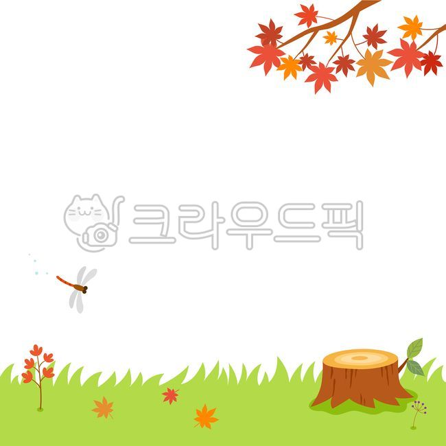 mapleleaf,dragonfly,leaves,fall,grass,autumn leaves,stump,illust,backdrop,nature,tree,leaf,maple leaf,background,maple,illustration,autumn,landscape