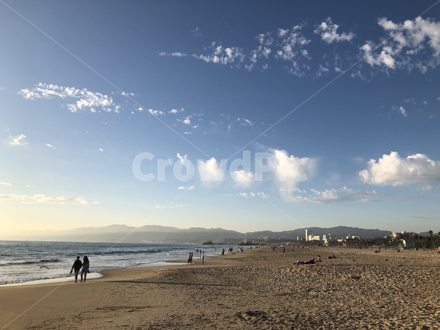 인간,outdoors,nature,자연,바다,서부,캘리포니아,미국,풍경,하늘,산,beach,산타모니카,엘에이,로스엔젤레스,남가주