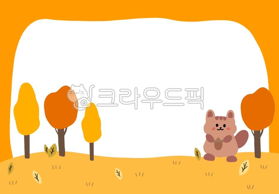Day care Center,notice board,family communication,squirrel,ginkgo leaves,fallen leaves,fall,fall illustration,kindergarden,drawing,illustration,autumn,Kindergarten notice board,Maple