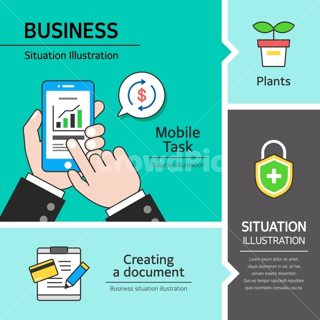 모바일업무,서류작성,식물,비즈니스,일러스트,라인일러스트,플랫일러스트,인포그래픽,팝업,산업,industry,industrial,비즈니스,사업,business,service,work,그래픽,일러스트레이션,graphic,illustration