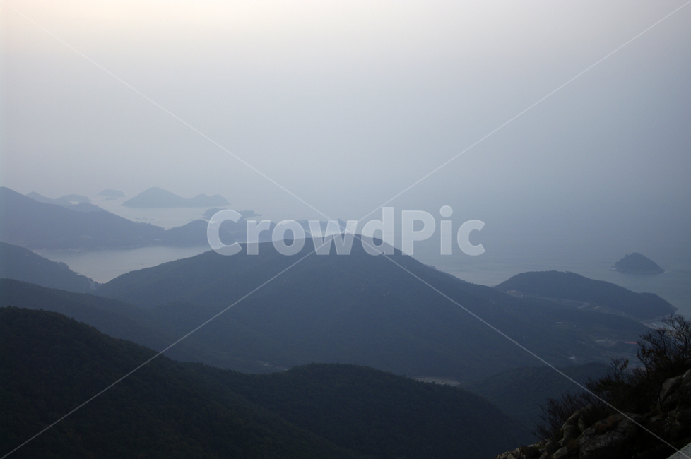 노을,하늘,산,구름,풍경,섬,자연,풍경,nature,landscape,mountain range,산맥,outdoors,옥외,mountain