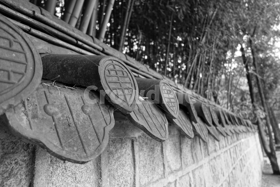 한국담벼락,기와,흑백,궁,전통,한국전통,한국문화,korean traditional,korean culture,흑백,모노톤,monochrome,black and white,건축물,건물외관,exterior,building,structure,architecture,construction