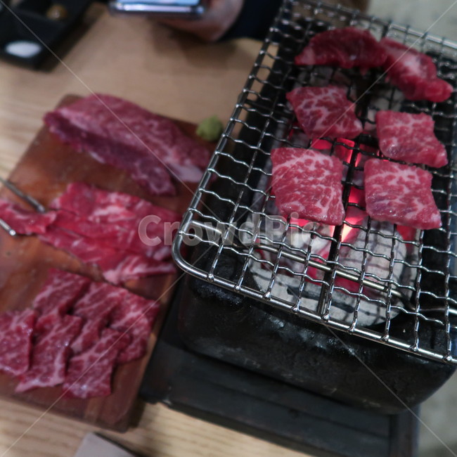 소고기,화로,바베큐,식당,생고기,육류,고기,meat
