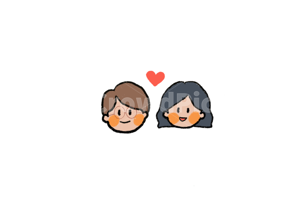 커플,하트,love,캐릭터,손그림,연인,커플,사랑,lover,couple,그래픽,일러스트레이션,graphic,illustration