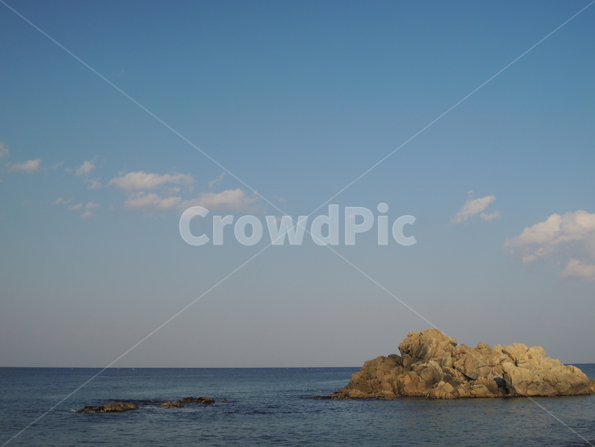 하늘,바다,바위,풍경,맑음,바닷가,파도,nature,outdoors,water,자연,ocean,sea