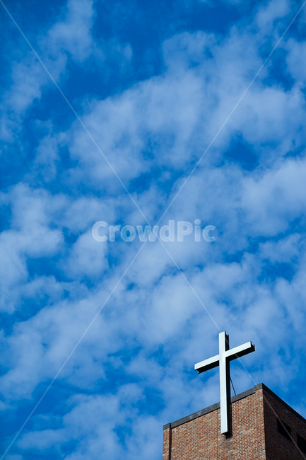 하늘,구름,십자가,교회,sky,cross,church,cloud,종교,신앙,religion,belief,faith