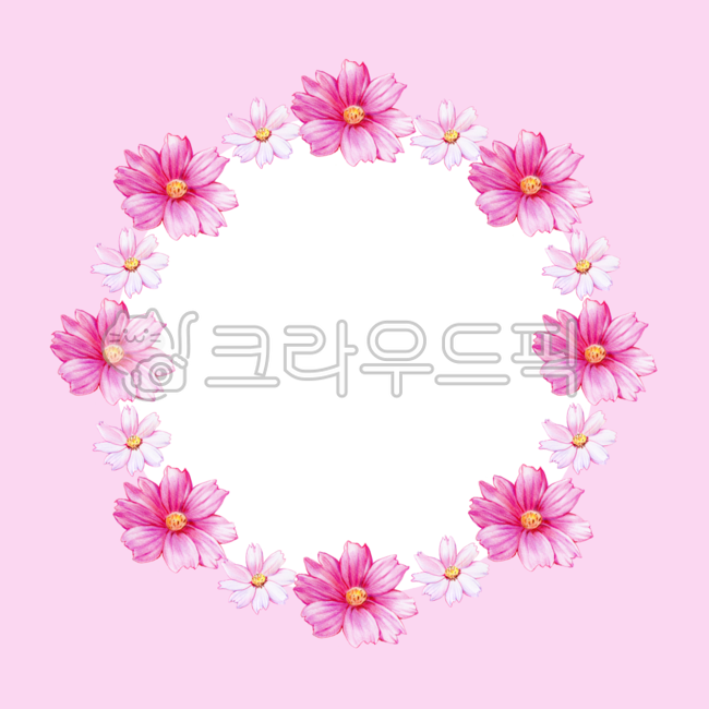 코스모스,손그림,손그림일러스트,테두리,테두리일러스트,액자,초대장,청첩장,안내문,게시판,카드,메모,안내장,엽서,프레임,가을꽃,꽃화환,꽃일러스트,화환