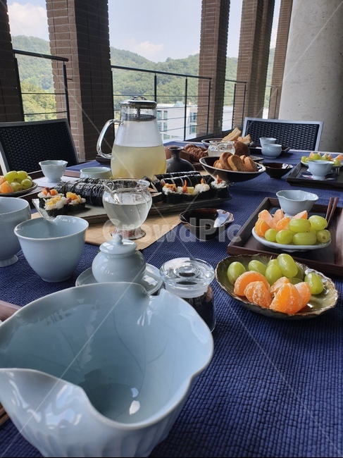 소풍,다과,만찬,휴식,야외,청포도,차,귤,음식,식재료,요리,food,cook,meal,dishes,food reserves,과일,열매,fruit
