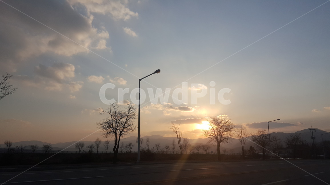 황혼,해질녁,풍경,자연,하늘,도시,풍경,city,landscape,nature,outdoors,옥외