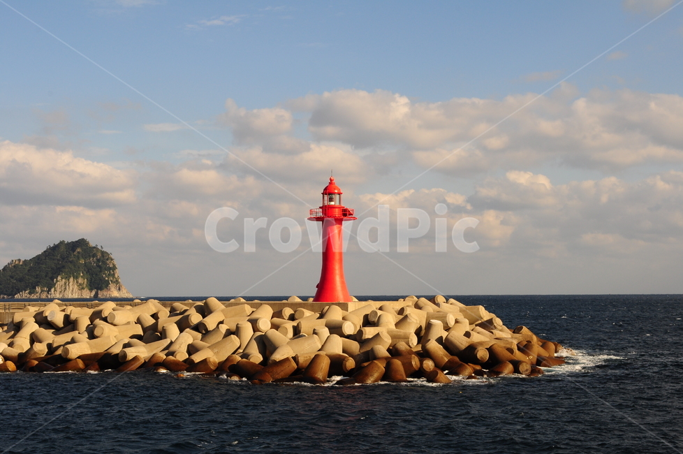 하늘,섬,바다,제주도,구름,등대,방파제,바닷가,등대,lighthouse