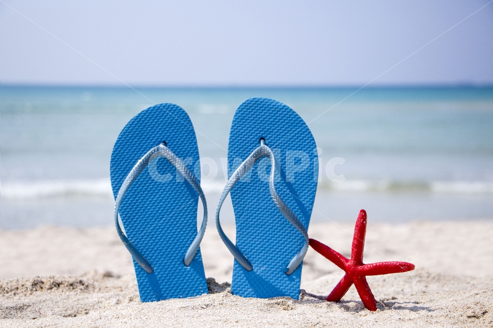 tide,spray,sandal,slipper,summer,Beach,ocean,sandy beach,background,flip flops,starfish,white sand beach