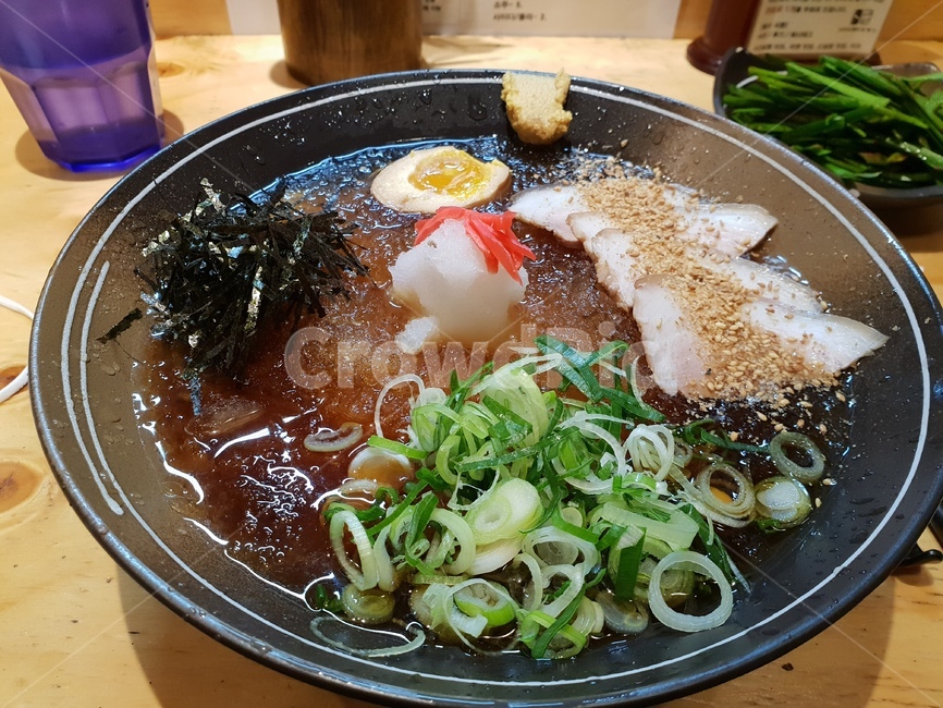 냉라멘,라멘,접시,일식,그릇,음식